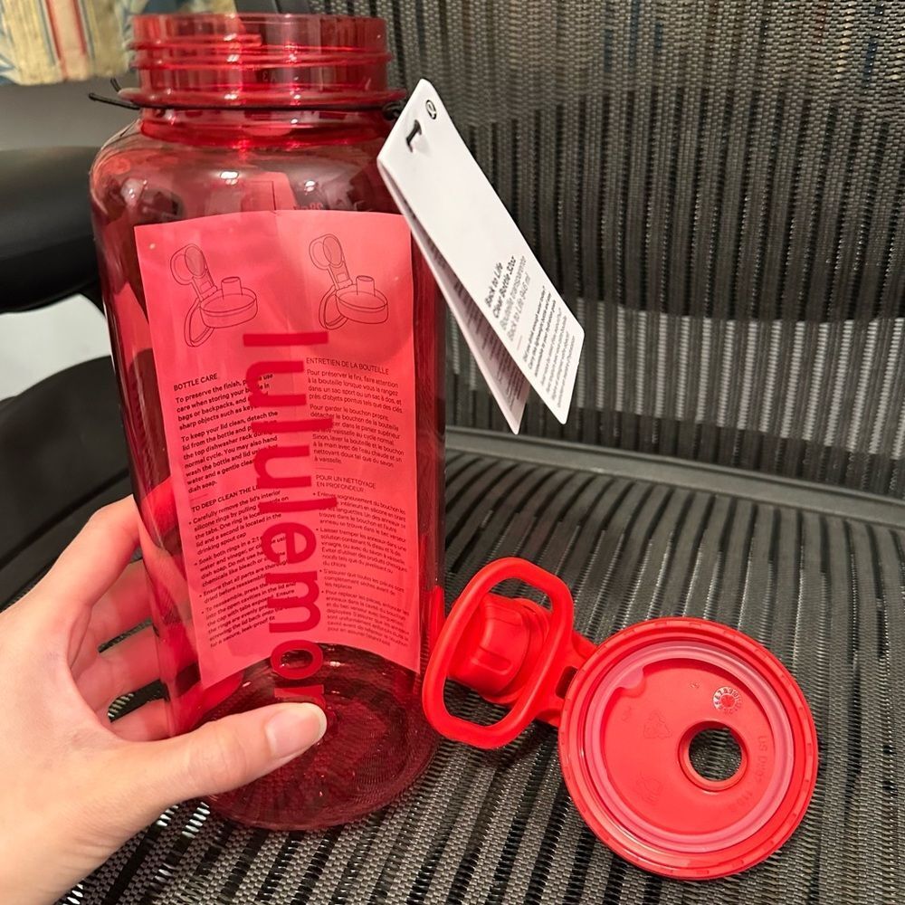 NEW 32oz Lululemon Back to Life Clear Bottle 32oz - Picture 6 of 9